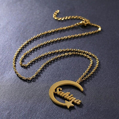 Moon Name Pendent