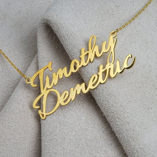 Couple Name Necklace / Mangalsutra