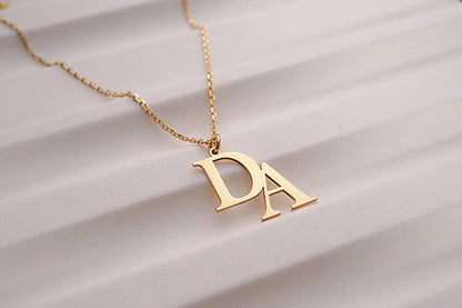 Initial Necklace - Custom Jewelry