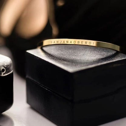 Spacing Font Hand Cuff