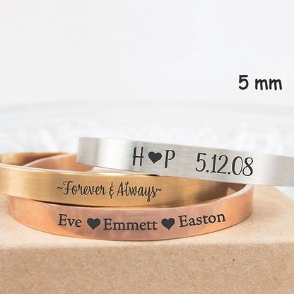 Hand Cuff- Both Side Engraved