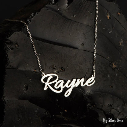 Silver Name Necklace | Silver Chain | 92.5 Pure Silver Necklace