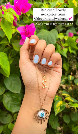 Initial Necklace | Stone Necklace