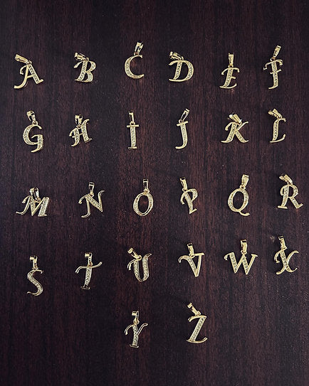 Initial Necklace | Stone Necklace