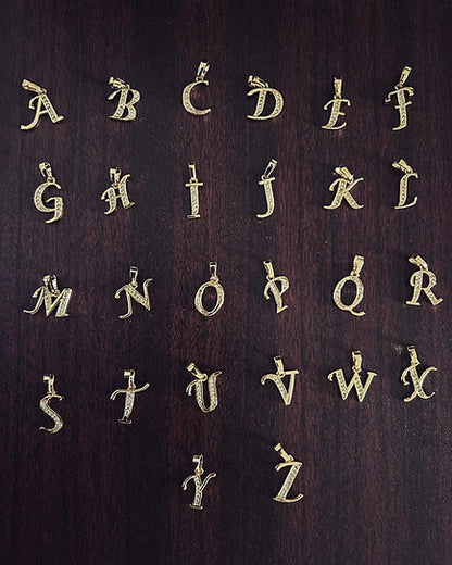 Initial Necklace | Stone Necklace